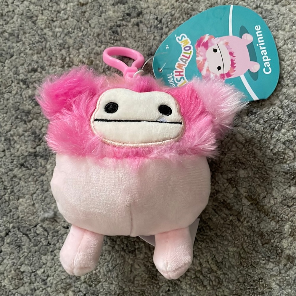 Squishmallows Caparinne clip NWT